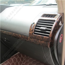 2010-13款普拉多桃木内饰丰田霸道改装内饰17件套深色专用