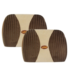 供应布艺法国品尚车居车内饰品星羽记忆棉舒适腰枕厂价直销