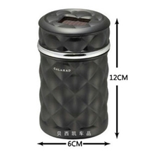 【620价格风暴】快美特钻石切面汽车用烟灰缸太阳能