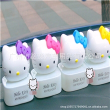 可爱kt香水座hellokitty汽车香水座