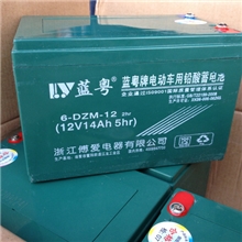 南粤牌电动铅酸蓄电池48v14ah电动车电瓶一组四个12V14AH