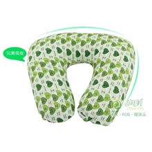 旅游特产竹炭U型枕/颈椎保健枕/电视枕/护颈枕促销保健枕批发