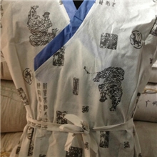 老虎图案无纺布一次性桑拿浴衣浴服南海花都从化增城惠州深圳