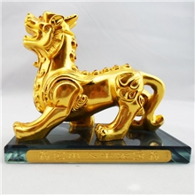 高档镀金貔貅麒麟香水座浙江义乌浦江厂家一件代发套装卖一送三