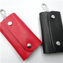 厂家直销真皮钥匙包多功能钥匙包六扣钥匙包百分百真皮