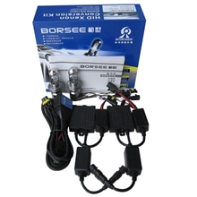 超亮瞬间启动超薄解码第四代柏世氙气灯正品套装灯泡H4