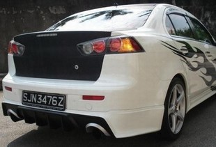 一次成型全新ABS塑料翼神新加坡版后唇|翼神后包围|翼神包围后唇