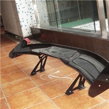 三厢车通用GT/3D碳纤维尾翼/通用飞机尾翼/碳纤维尾翼/带脚架