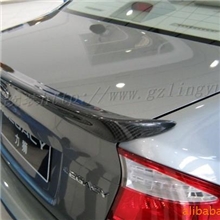 厂家供应批发斯巴鲁力狮改装碳纤尾翼后扰流板定风翼