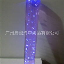 车用水晶气泡带灯蓝色红色紫色白色排挡头波棍头档把4个尺寸