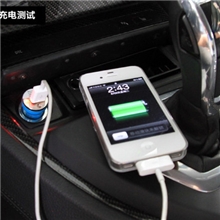 汽车万能手机usb车载充电器苹果iphone导航点烟器接口