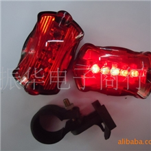 自产自销，5LED高亮自行车尾灯，自行车灯，车灯，尾灯