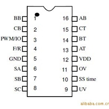 供应优质12V/24V/36V/48V直流无刷电机的控制芯片L33036A/B