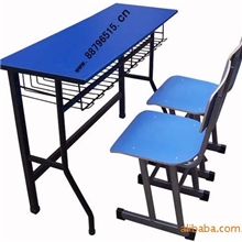 供应学校培训课桌椅双人课桌椅DC-001