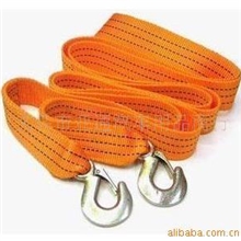 2013【淘宝热卖】汽车拖车绳长足4米承重3吨\涤纶拖车绳厂家批发