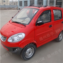 德州浩驰YA2四轮电动车电动汽车老年代步车电动轿车