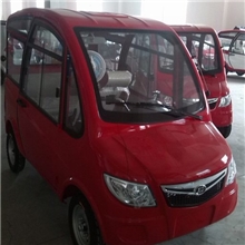 铁壳四轮电动车老年代步车全封闭电动四轮车微型电动汽车轿车