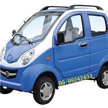 铁壳全封闭电动四轮车老年代步四轮电动车小型电动轿车