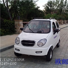 全封闭铁壳电动轻型四轮车,安全性能好,爬坡力度大,充电方便