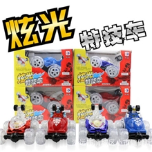 跟斗汽车充电多功能音乐灯光闪光玩具RD930批发特技遥控翻斗