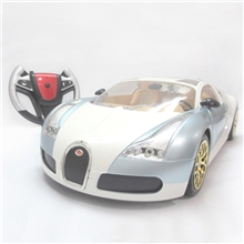 SF1410011:12无线遥控布加迪威龙车模四通道仿车声+炫彩灯光