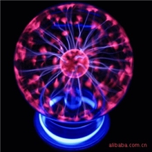 音乐静电魔球等离子魔灯电子魔灯4寸电子魔球