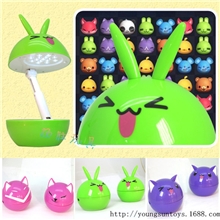 新款天天爱消除正品超萌瞄星星/萌小兔/小P触摸台灯礼物赠品