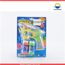 夏季热卖玩具小海豚电动泡泡枪透明带音乐夏天玩具全自动赠品