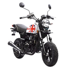 春风第一款国内推出的&ldquo;迷你&rdquo;摩托车狒狒（六档）