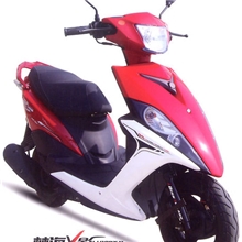 林海运动V型前面板，全国首家驻车离合器自锁装置踏板车