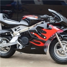 供应迷你摩托车黑红火焰小跑车迷你趴赛公路赛街车