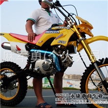 供应最新款阿波罗越野车越野摩托车实物拍摄人车对比电启动款