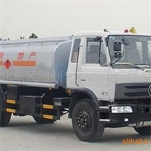 东风153底盘13立方EQ1168KJ2油罐车(加长型)