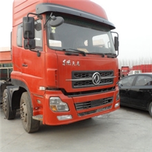 梁山二手东风天龙双导向前四后四双拐半挂牵引车头