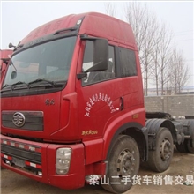 解放J6双驱双导向350马力以上牵引车半挂车多辆出售