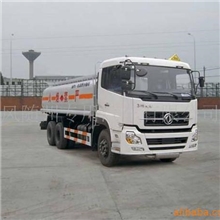 东风天龙后双桥运油车_欧标油罐车_下装油东风DFL5250GJYA8加油车