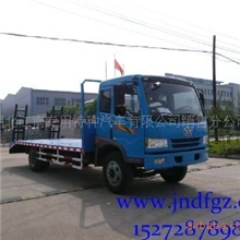 解放平板运输车|挖掘机拖车|挖掘机运输车