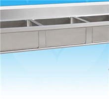 【厂家直销】不锈钢三星水池酒店用洗菜池洗手水槽