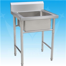 【厂家直销】不锈钢水槽洗手池洗菜池单星水池实图拍摄