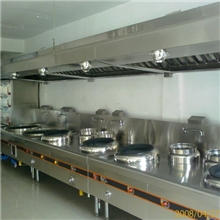 上海乔博厨房设备厂家承接酒店工程不锈钢厨具设备实图拍摄