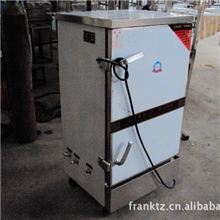 厂家供应厨房设备蒸饭机不锈钢电汽两用蒸饭车