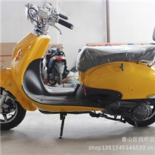 雅马哈大龟王125摩托车踏板车燃油助力车整车全新街车