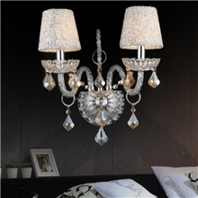 KTV会所灯具欧式水晶壁灯蜡烛水晶灯床头灯酒店工程灯LC14
