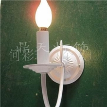 供应白色铁艺单头壁灯鼎天灯饰DT-1B191