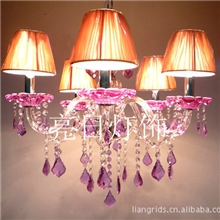 水晶灯水晶吊灯热卖灯罩可以换色LR-5A1131