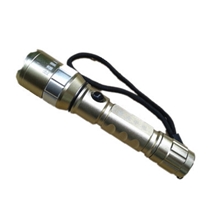 厂家供应铝合金大功率直充手电筒A5变焦远射LED强光手电筒