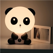 最热销创意卡通熊猫台灯礼品批发儿童台灯夜灯时尚台灯