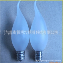 供应白炽灯c35*124mm拉尾(外磨砂)110V40WE17镍寿命1500H