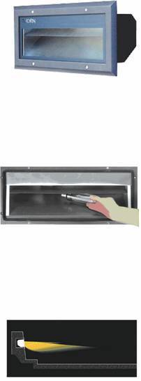 隧道嵌入式灯具