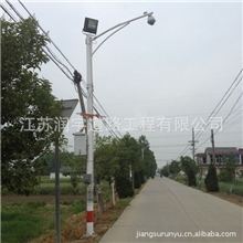 厂家批发小区监控杆，热镀锌喷塑立杆，品种齐全、质量过硬